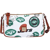 Sac à bandoulière Dooney & Bourke New York Jets Gameday Lexi pour femme avec petit porte-monnaie