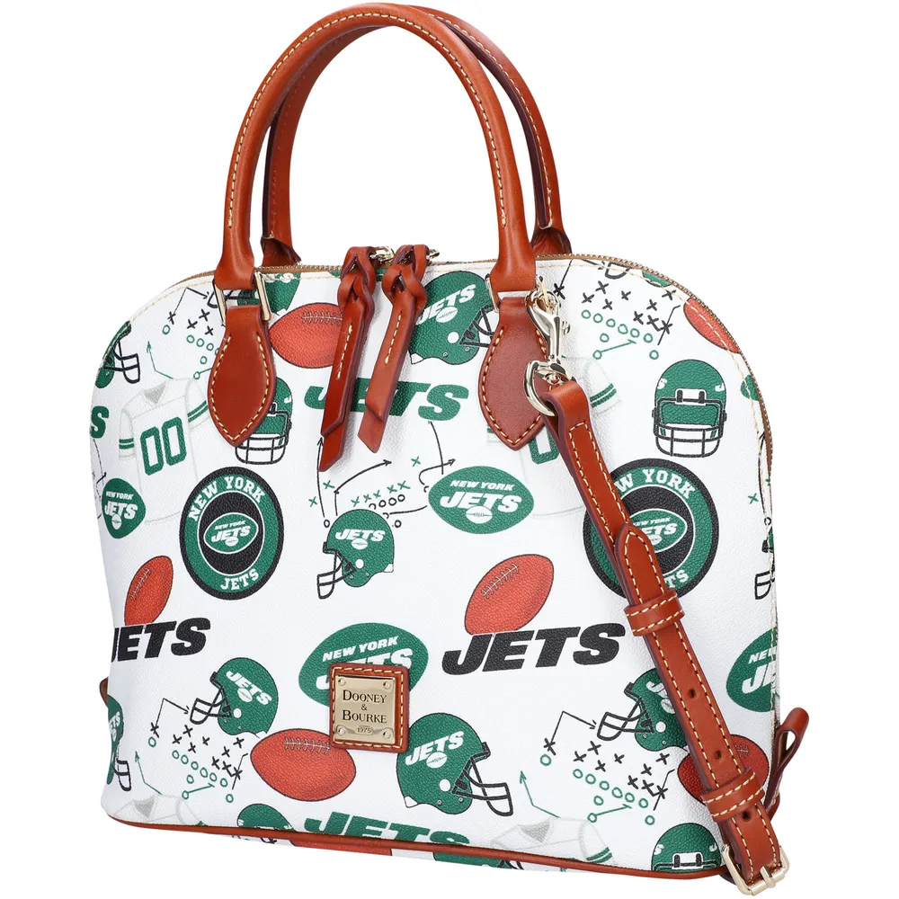 Dooney & Bourke New York Jets Signature Domed Zip Satchel Purse
