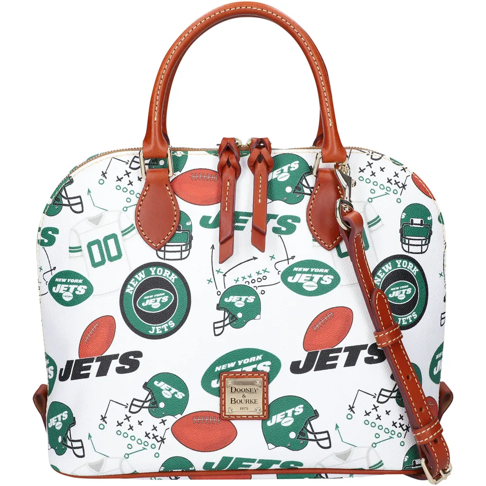 Dooney & Bourke New York Jets Gameday Zip Zip Satchel pour femmes