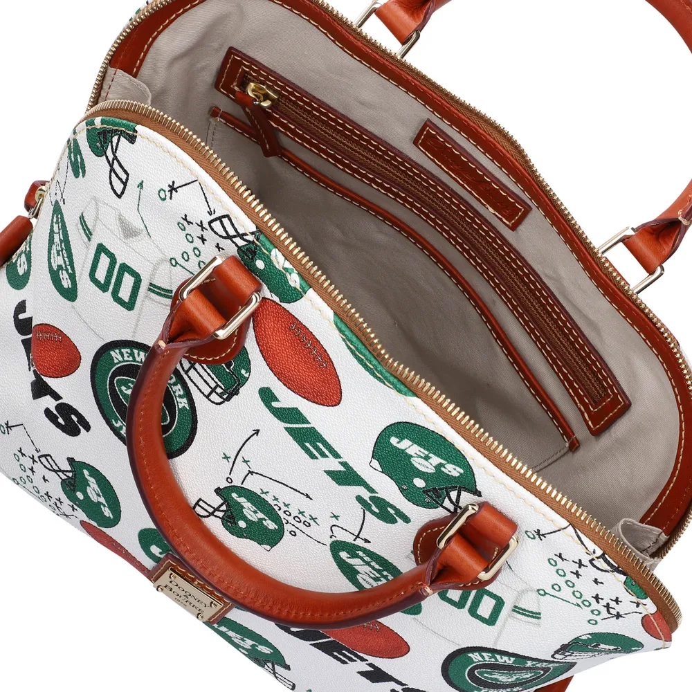 Dooney & Bourke New York Jets Gameday Zip Zip Satchel pour femmes