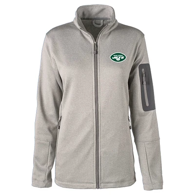 Veste Dunbrooke Heather Charcoal New York Jets Freestyle Teflon Shield pour femme