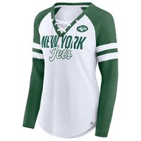 Men's New York Jets Fanatics Branded White Long Sleeve T-Shirt