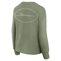 Women's Fanatics  Green New York Jets Elements Pullover Sweatshirt