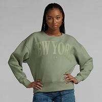 Sweat-shirt à capuche vert fanatiques pour femmes New York Jets Elements