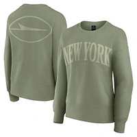 Sweat-shirt à capuche vert fanatiques pour femmes New York Jets Elements