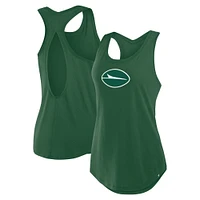 Débardeur Fanatics vert pour femme New York Jets Iron Fan