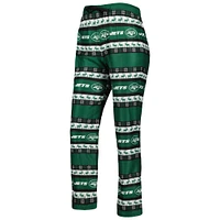 Women's FOCO Green New York Jets Holiday Ugly Pajama Set