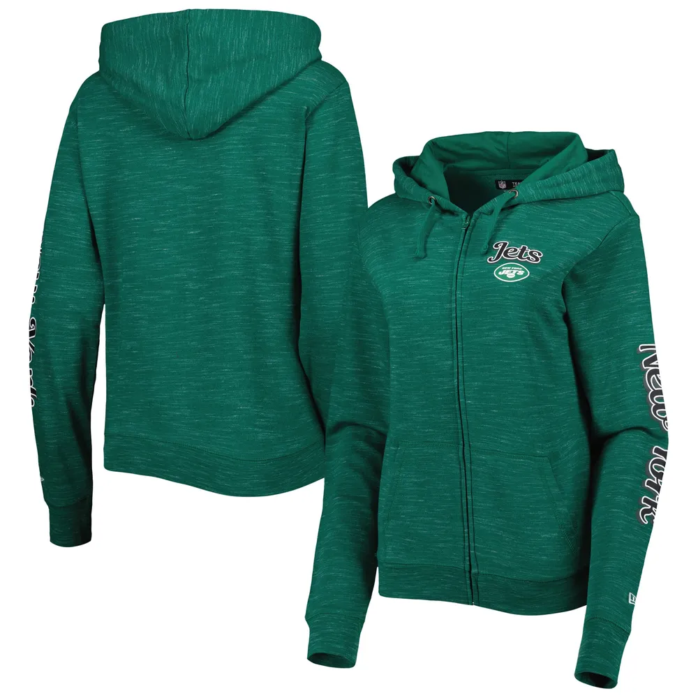 Lids New York Jets Era Women's Reverse Full-Zip Hoodie - Green