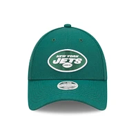 Casquette réglable simple 9FORTY New York Jets pour femme New Era verte