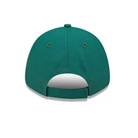 Casquette réglable simple 9FORTY New York Jets pour femme New Era verte