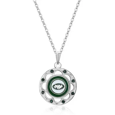 New York Jets Jets Medium Silver Pendant