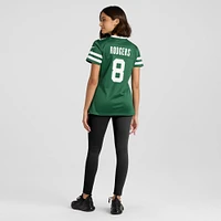 Maillot de match Nike Aaron Rodgers Legacy vert New York Jets pour femme