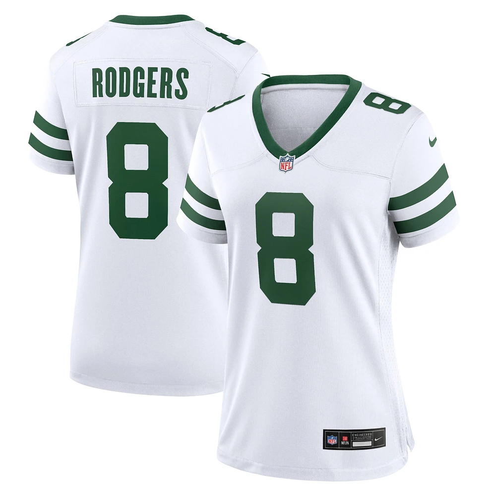 Women's Nike Aaron Rodgers Legacy New York Jets Game Jersey