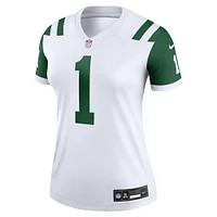 Women's Nike Ahmad Sauce Gardner Classic Alternate White New York Jets Legend Player Performance Top