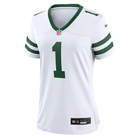 Maillot de match Nike Ahmad Sauce Gardner Legacy des New York Jets pour femme, blanc