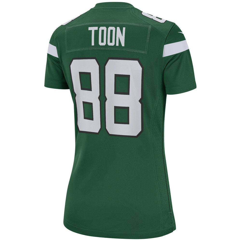 Women's Nike Al Toon Gotham Green New York Jets Game Retired Player Jersey