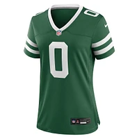 Maillot de match Nike Braelon Allen Legacy vert New York Jets pour femme