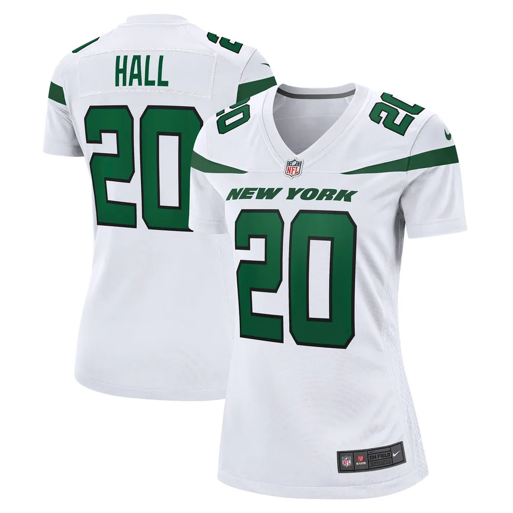 Women's Nike Breece Hall White New York Jets Player Jersey Size: Medium
