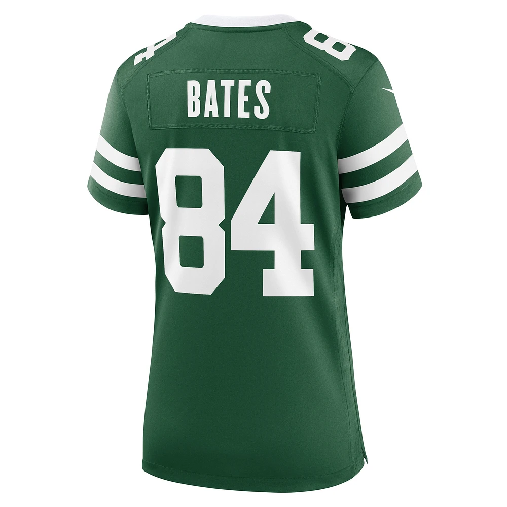 Maillot de match Nike Brenden Bates Legacy Green New York Jets pour femme