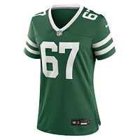 Maillot de match Nike Carter Warren Legacy Green New York Jets pour femme