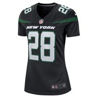 Women's Nike Curtis Martin Black New York Jets Retired Player Jersey