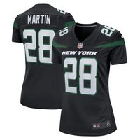 Women's Nike Curtis Martin Black New York Jets Retired Player Jersey