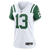 Maillot de jeu joueur retraité alternatif classique des Jets New York Nike Don Maynard blanc pour femme