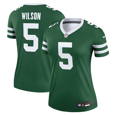 Haut de performance Nike Garrett Wilson Legacy Green pour femme, légende des New York Jets