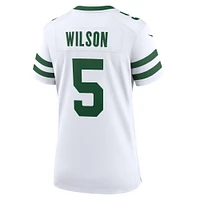 Maillot de match alternatif Nike Garrett Wilson pour femme, blanc, New York Jets