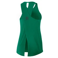 Débardeur Nike vert New York Jets Glory Crisscross Performance pour femme