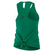 Débardeur Nike vert New York Jets Glory Crisscross Performance pour femme