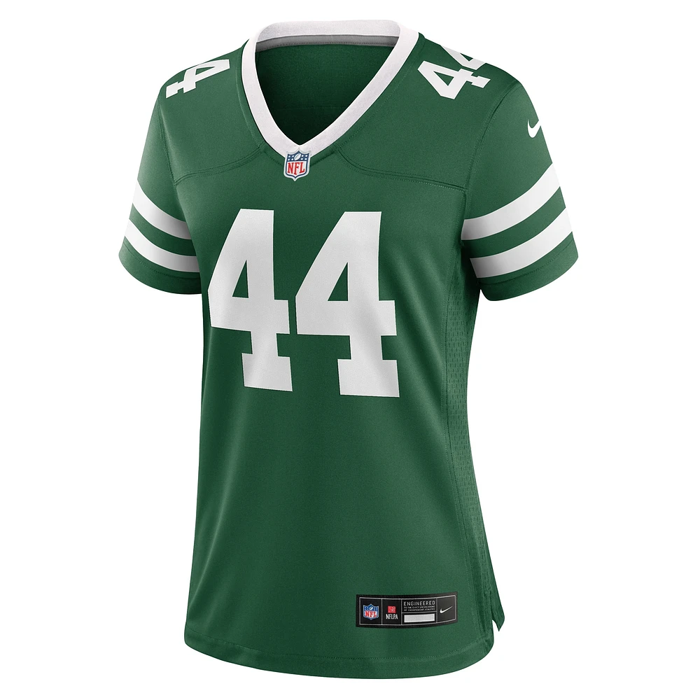 Maillot de match Nike Jamien Sherwood Legacy Green New York Jets pour femme