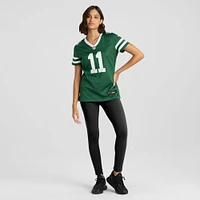 Women's Nike Jarrick Bernard Converse Legacy Green New York Jets Team Game Jersey