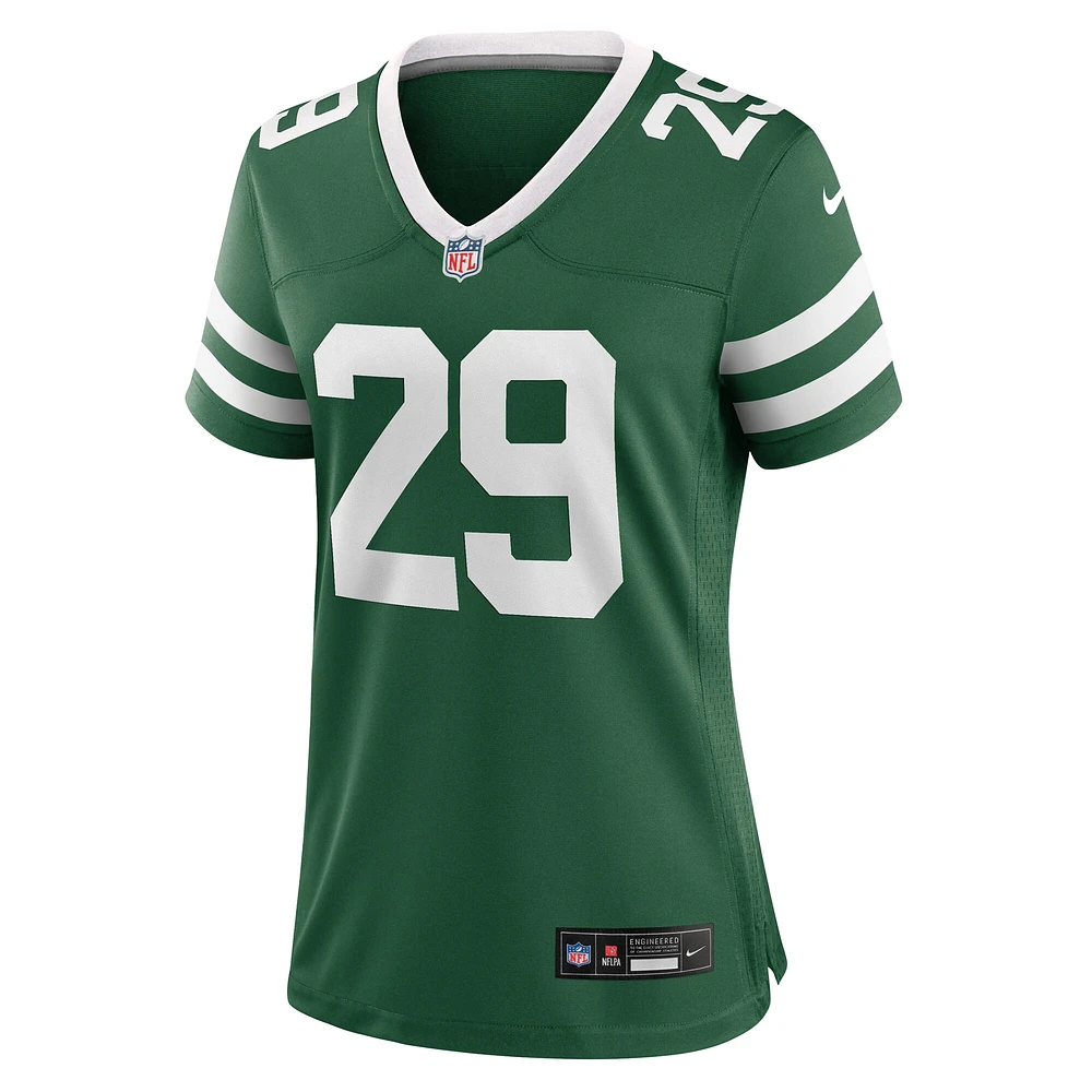 Maillot de match l'équipe des New York Jets Nike Jarrick Bernard Converse Legacy Green pour femme
