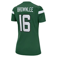 Women's Nike Jason Brownlee Gotham Green New York Jets  Game Jersey