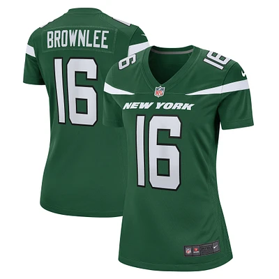 Women's Nike Jason Brownlee Gotham Green New York Jets  Game Jersey