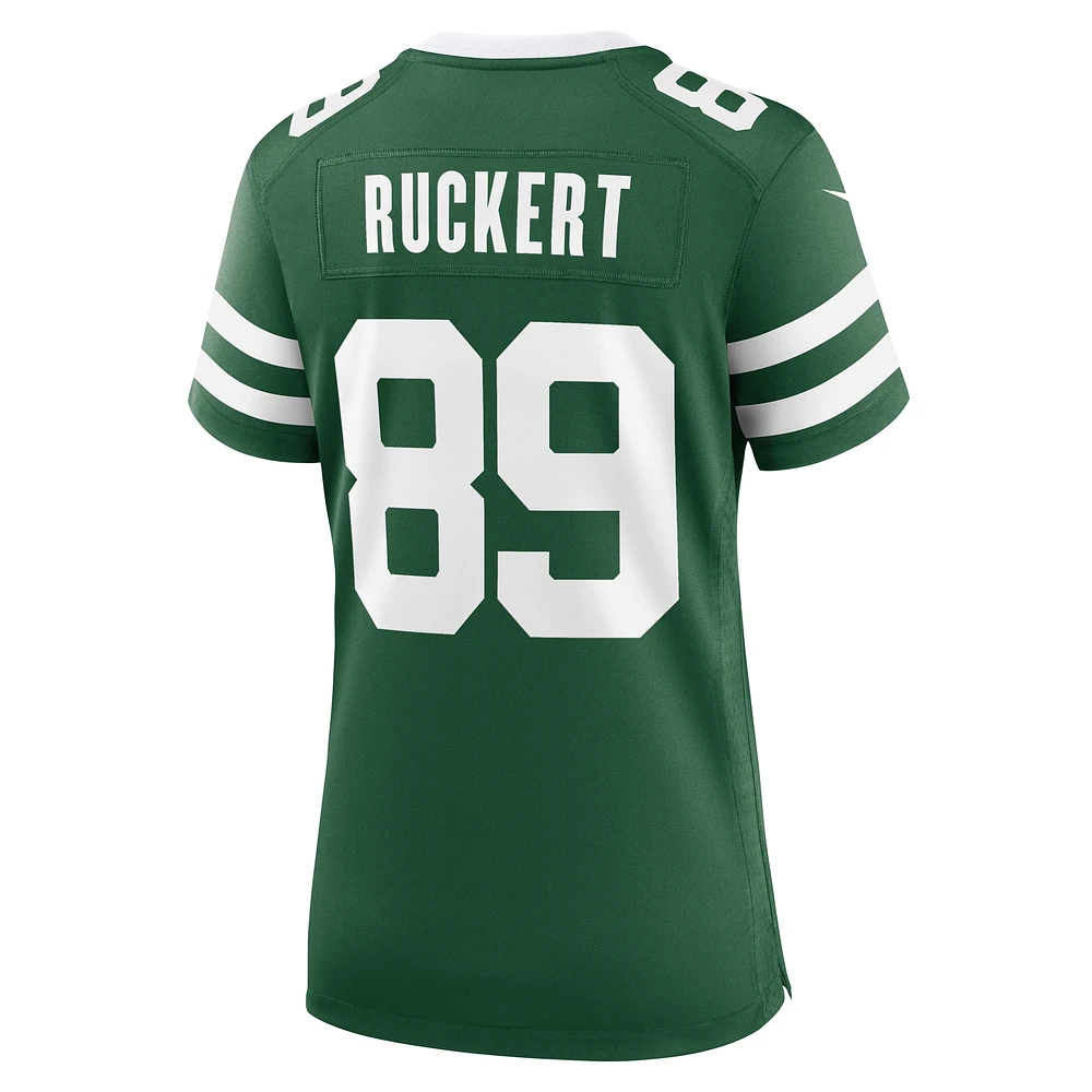 Women's Nike Jeremy Ruckert Legacy Green New York Jets Team Game Jersey