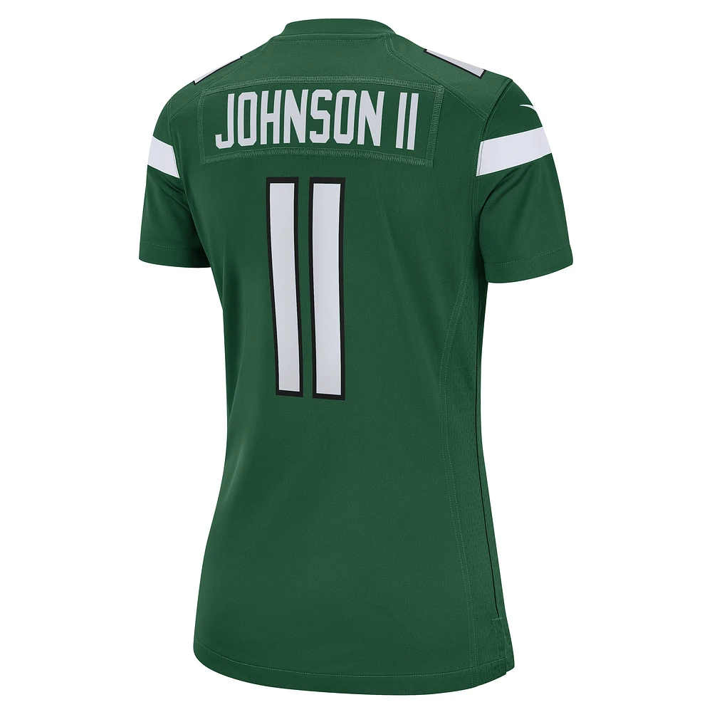 Women's Nike Jermaine Johnson II Gotham Green New York Jets Game Jersey