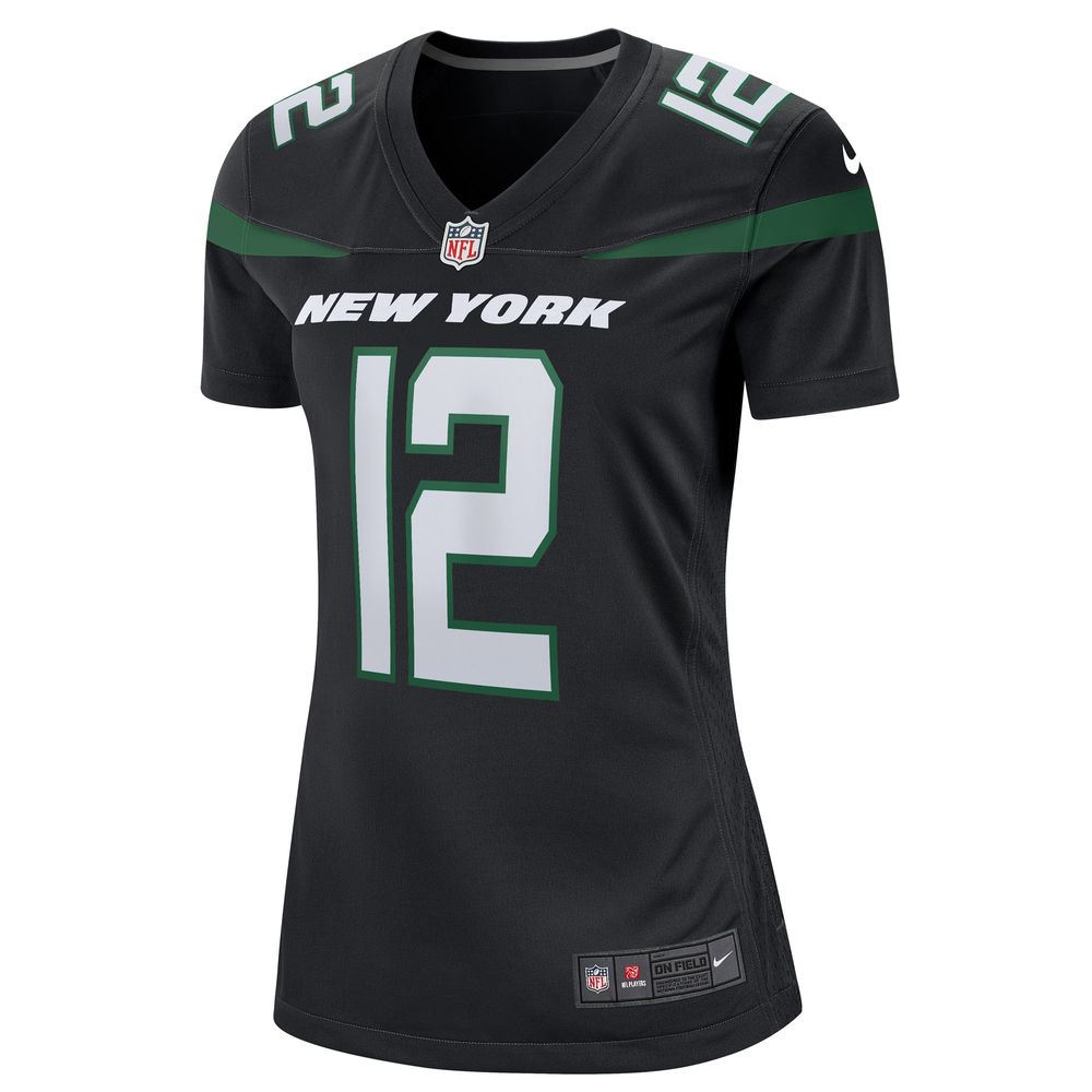 Women's Nike Joe Namath Black New York Jets Retired Player Jersey