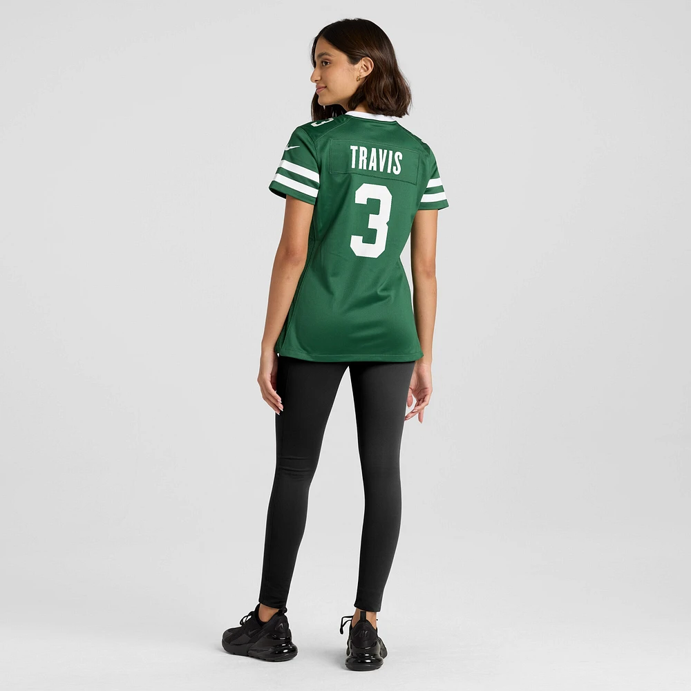 Maillot de match Nike Jordan Travis Legacy Green New York Jets pour femme