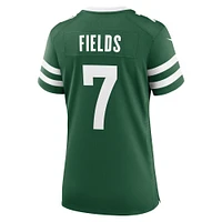 Women's Nike Justin Fields Legacy Green New York Jets Game Jersey