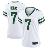 Women's Nike Justin Fields  White New York Jets Game Jersey