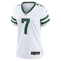 Women's Nike Justin Fields  White New York Jets Game Jersey