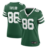 Maillot de match Nike Malik Taylor Legacy Green New York Jets pour femme