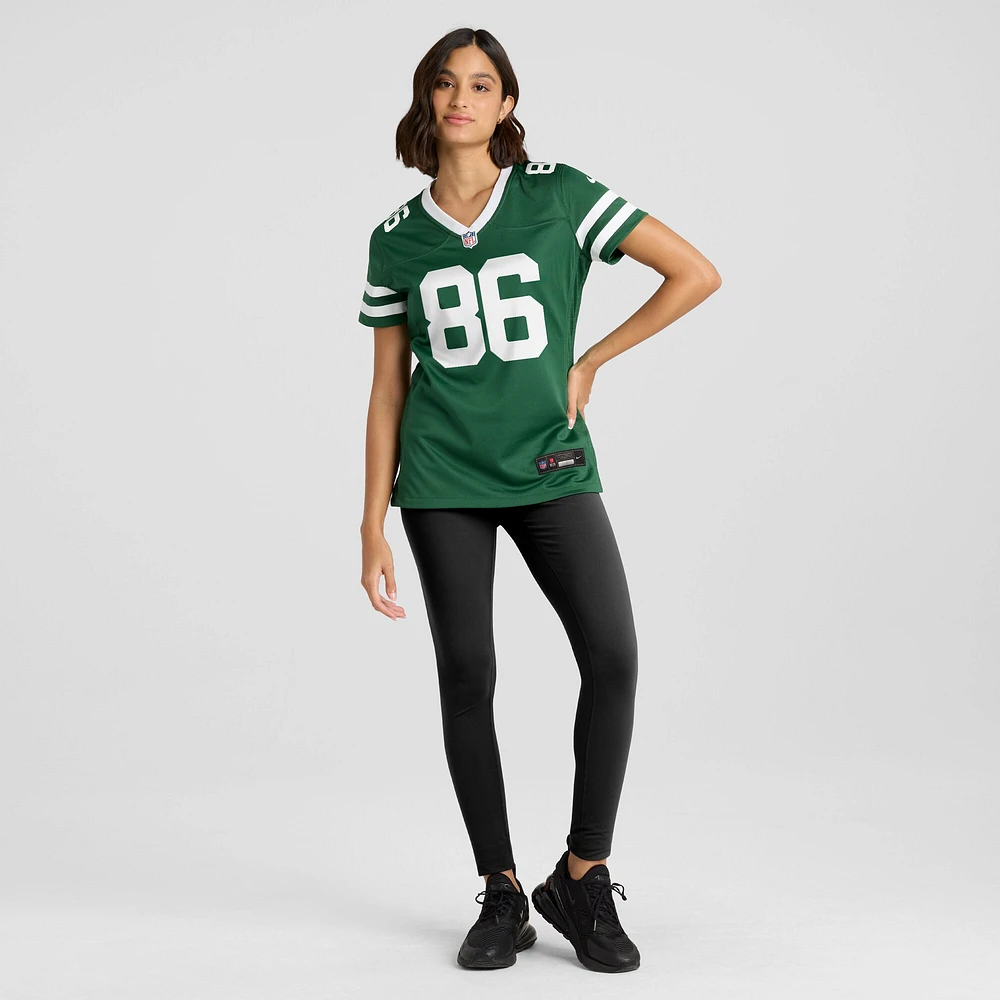 Maillot de match Nike Malik Taylor Legacy Green New York Jets pour femme