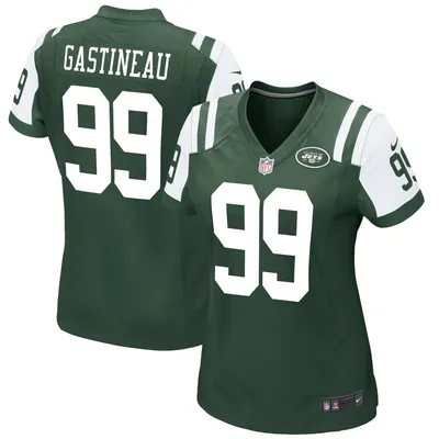 Garrett Wilson Women's Nike Gotham Green New York Jets Custom Game Jersey Size: Small