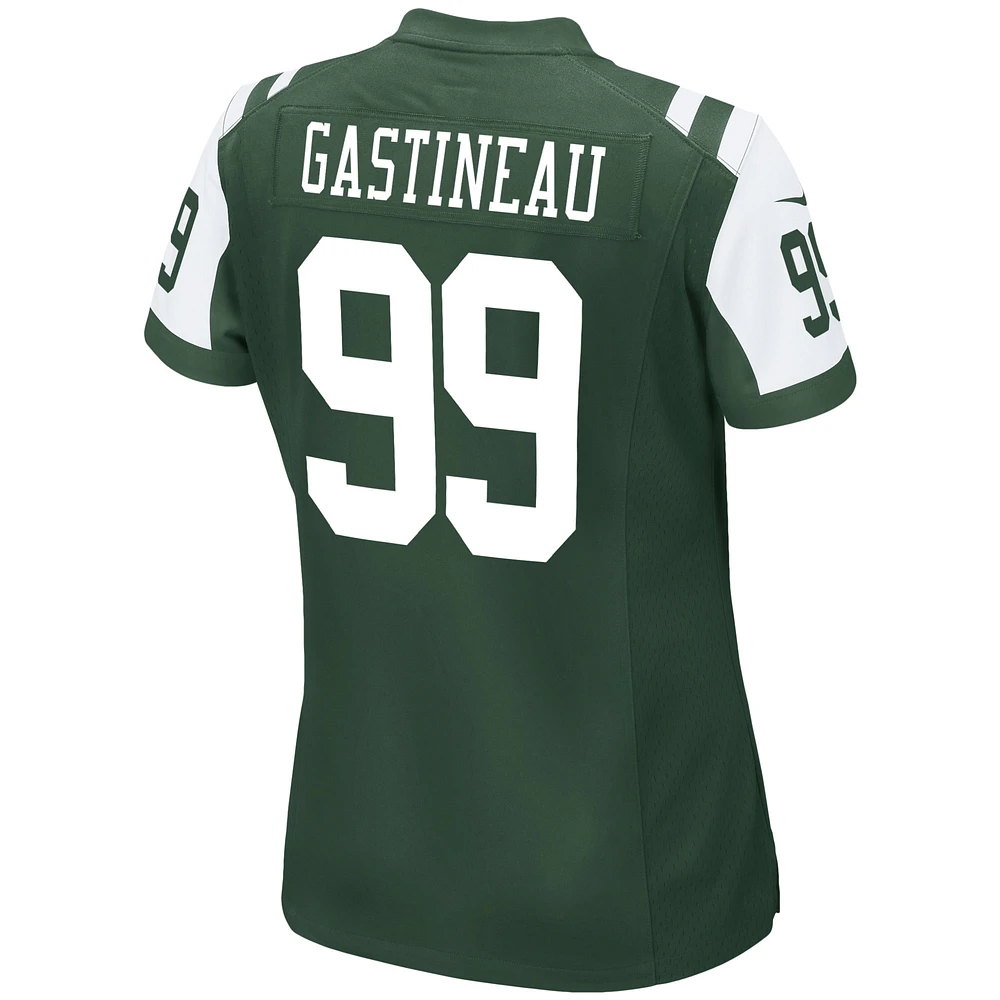 Maillot de match retraité Nike Mark Gastineau pour femme, vert, New York Jets