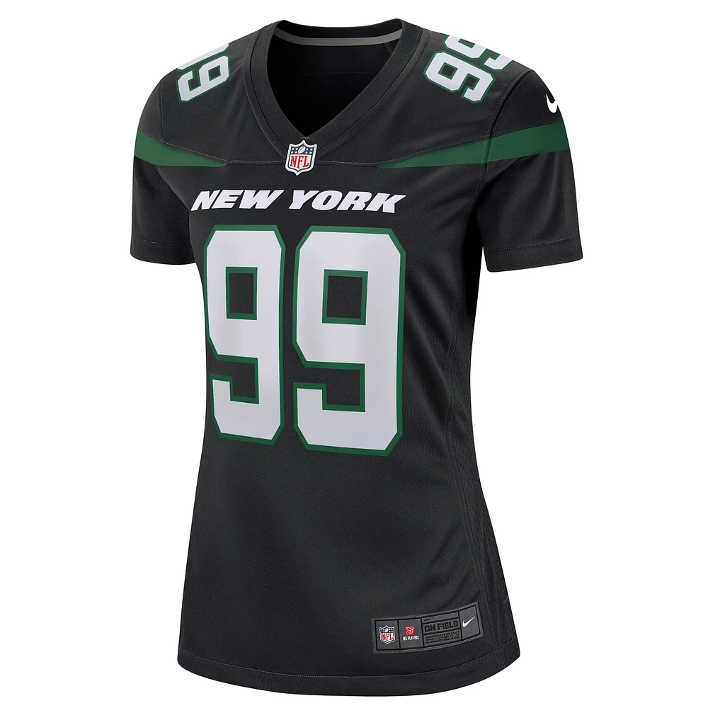 Maillot de match Nike Mark Gastineau Stealth noir des New York Jets pour femme