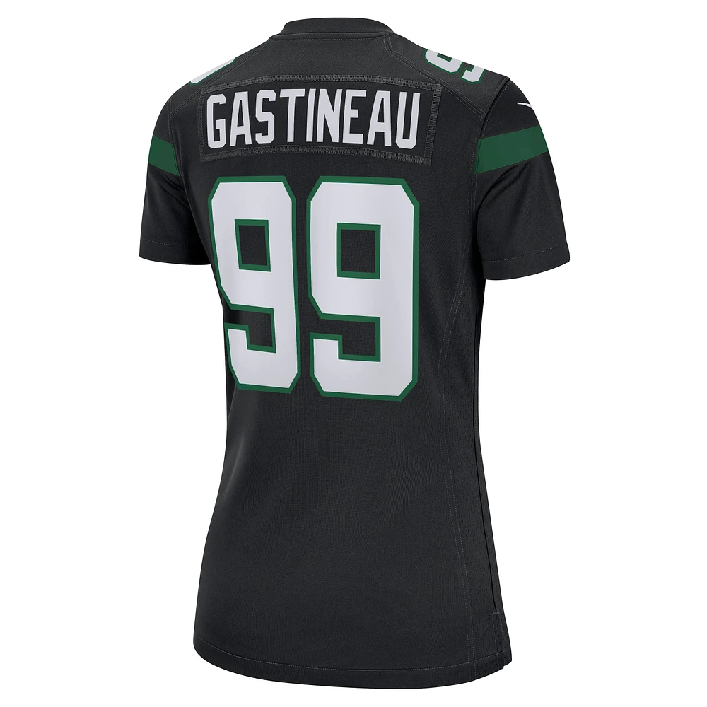 Maillot de match Nike Mark Gastineau Stealth noir des New York Jets pour femme