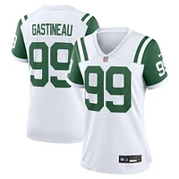 Maillot de match joueur retraité alternatif classique des New York Jets Nike Mark Gastineau pour femme, blanc